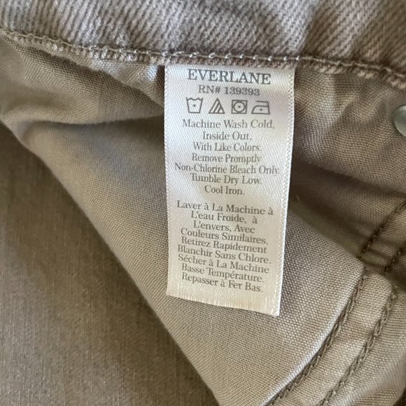 Women's Everlane Original Cheeky Jean Size 29, Artist Clay - Picture 7 of 15